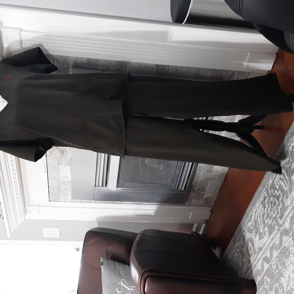 XLP Med Coutoure Gold non fading olive green scrubs with pink accent